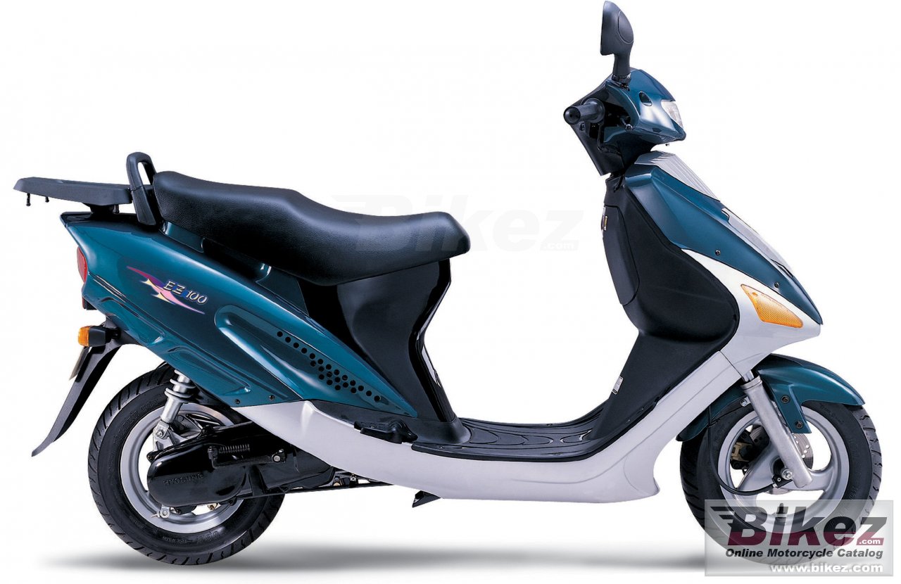 Big Hyosung ez 100 m picture and wallpaper from Bikez.com